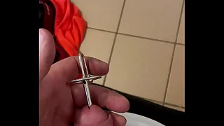 Trying out stuff in my penis